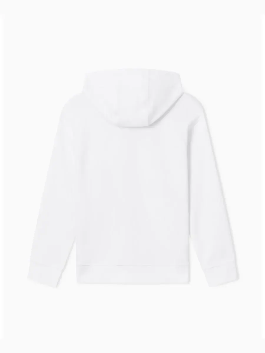 A|X Armani Exchange Мужская белая толстовка на молнии — изображение 3 из 4, бежевый