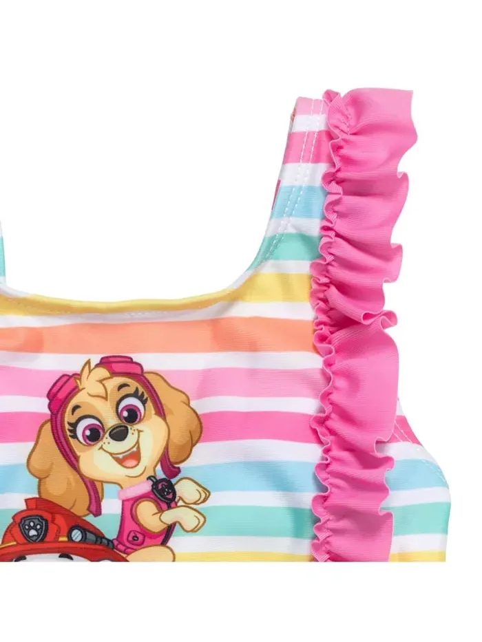 Купальник цельный для девочек Paw Patrol — изображение 6 из 7, розовый