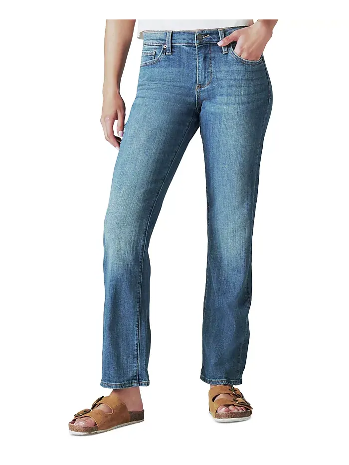 Женские джинсовые брюки Knd Easy Rider Boot Lucky Brand — изображение 1 из 4, оранжевый