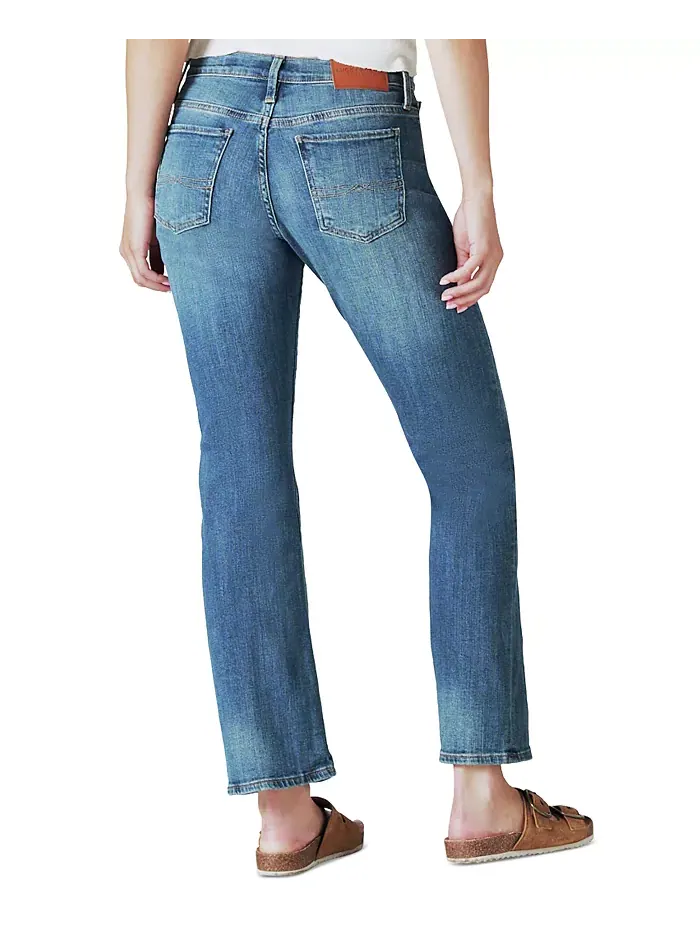 Женские джинсовые брюки Knd Easy Rider Boot Lucky Brand — изображение 2 из 4, оранжевый