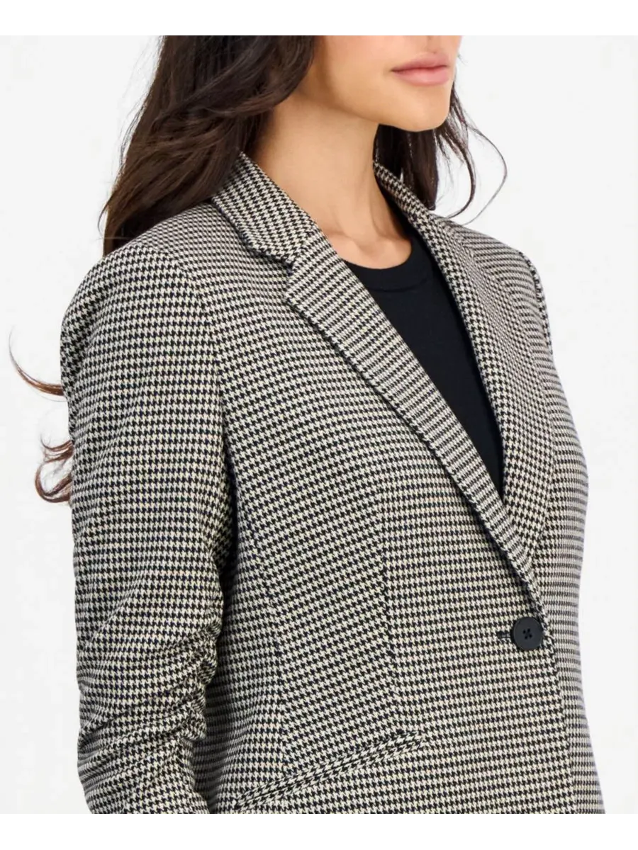 Комплект из жакета и брюк Anne Klein Essentials — изображение 4 из 4, черный