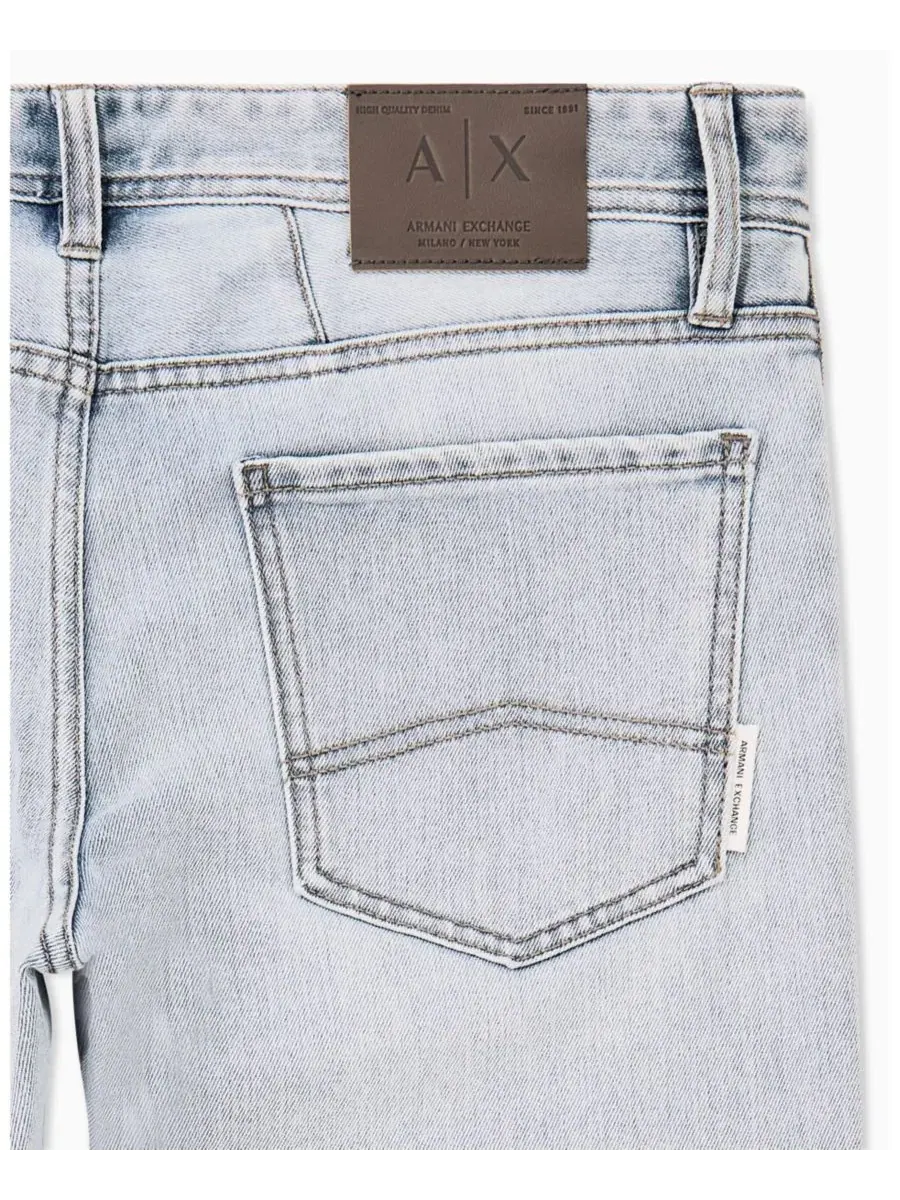 Джинсы скинни из поли-хлопка A|X Armani Exchange — изображение 3 из 3