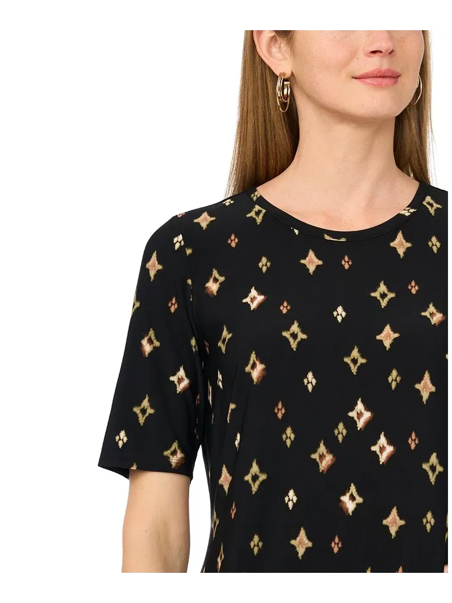 Платье макси с принтом Vince Camuto — изображение 3 из 4, оливковый