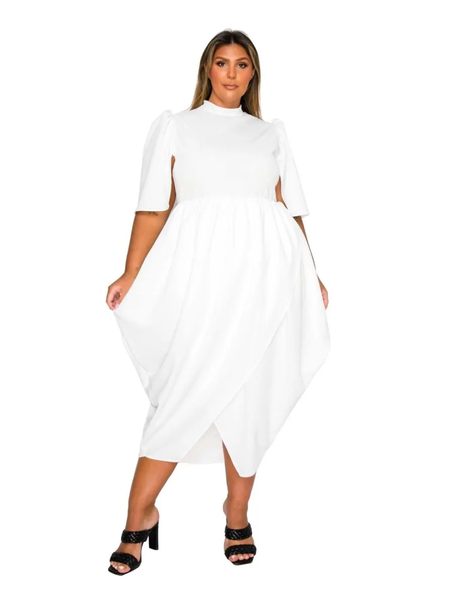Платье Aesira Tulip Hem Pocket Dress больших размеров L I V D