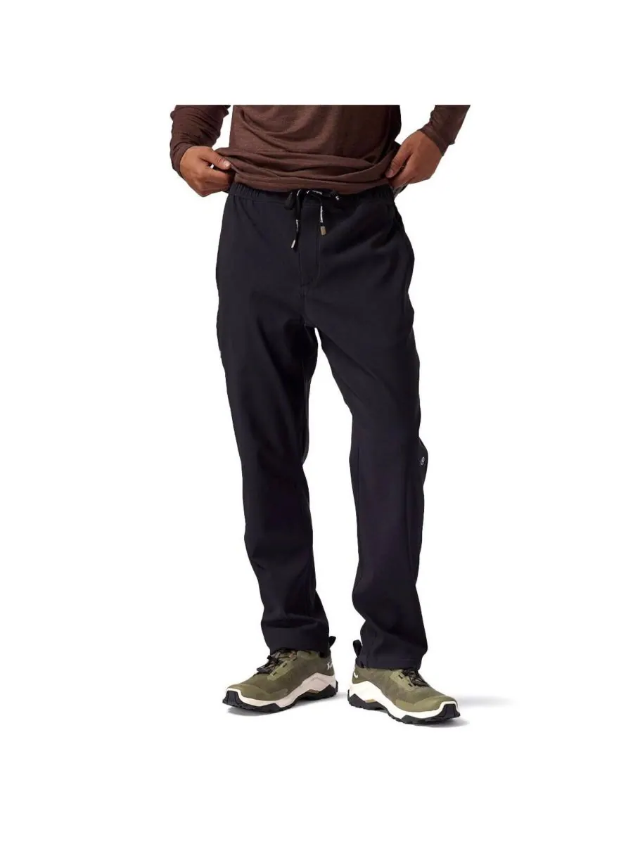 Мужские флисовые брюки Destination Softshell Backcountry — изображение 1 из 7, черный
