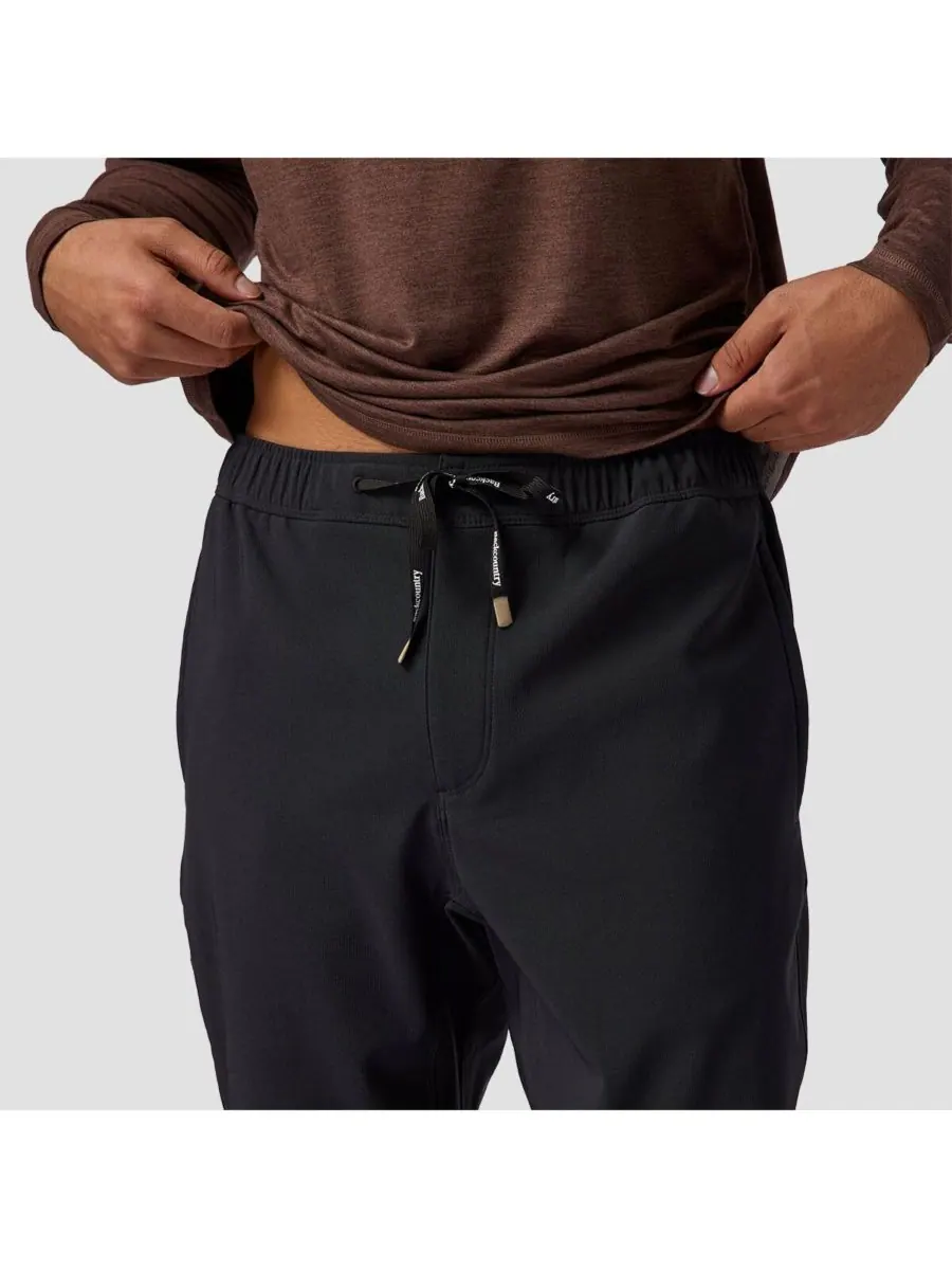 Мужские флисовые брюки Destination Softshell Backcountry — изображение 3 из 7, черный