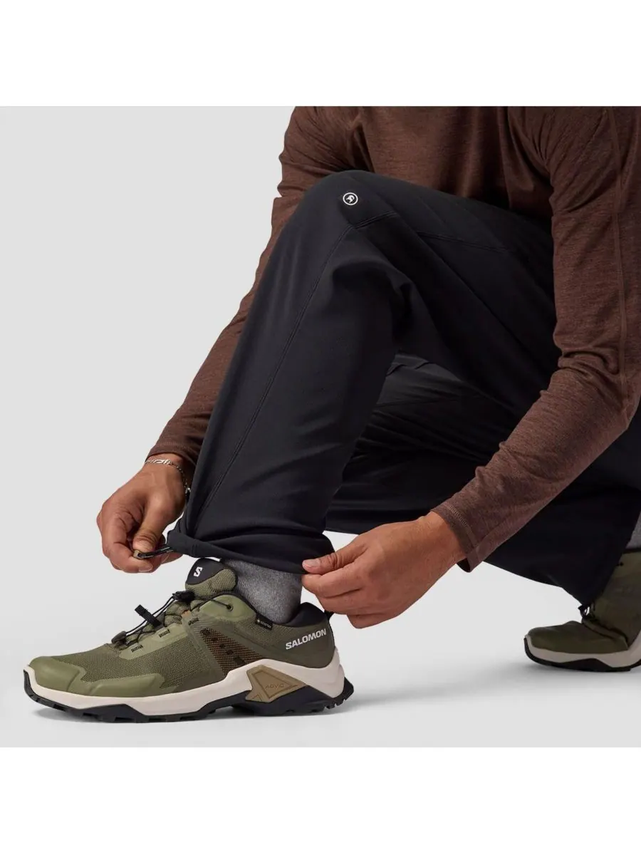 Мужские флисовые брюки Destination Softshell Backcountry — изображение 6 из 7, черный