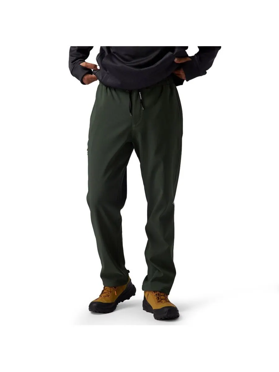 Мужские флисовые брюки Destination Softshell Backcountry, Climbing ivy — изображение 1 из 7