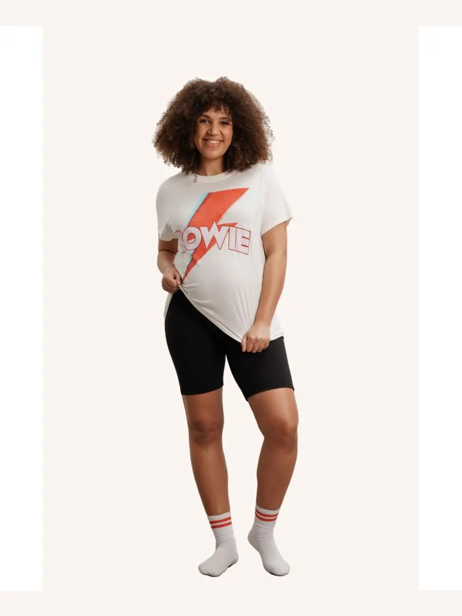 Футболка для беременных The Groove NOM Maternity — изображение 3 из 4, белый