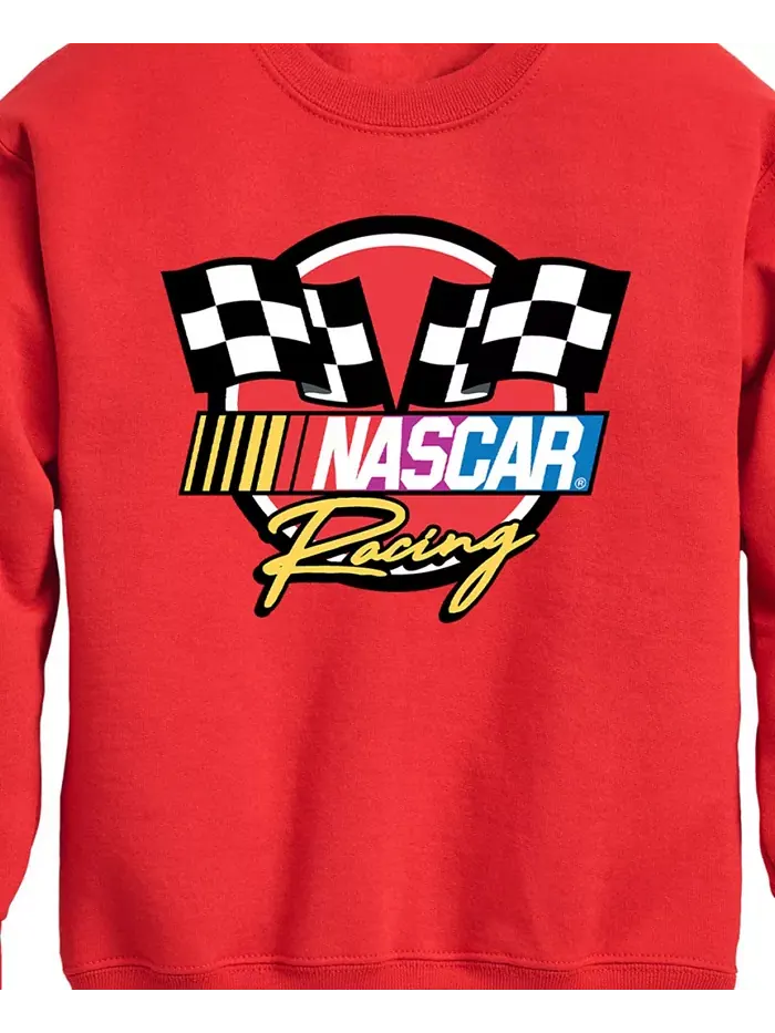 Флисовая толстовка с логотипом Racing для мальчиков старшего возраста NASCAR — изображение 3 из 3, красный