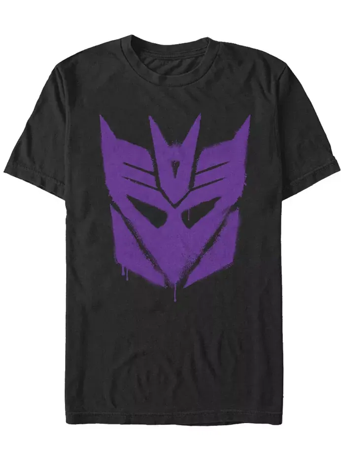 Мужская футболка с коротким рукавом Decepticon Graffiti Fifth Sun — изображение 1 из 1, черный