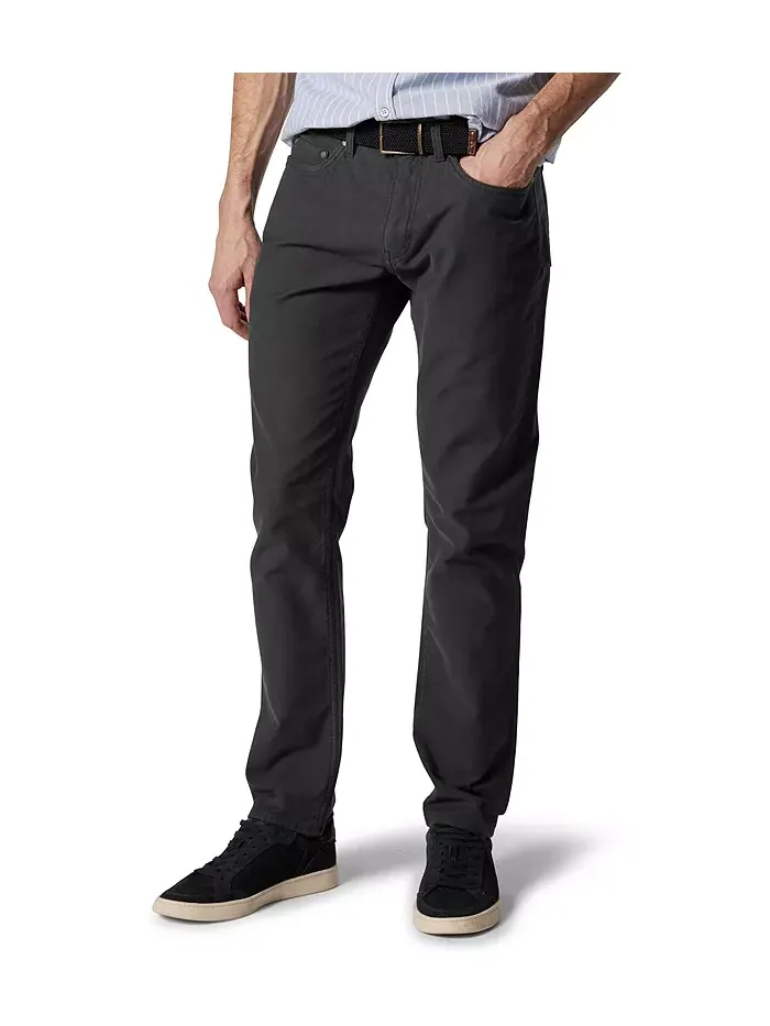 Мужские брюки Motion 2 Straight Fit Rodd & Gunn — изображение 1 из 5, черный