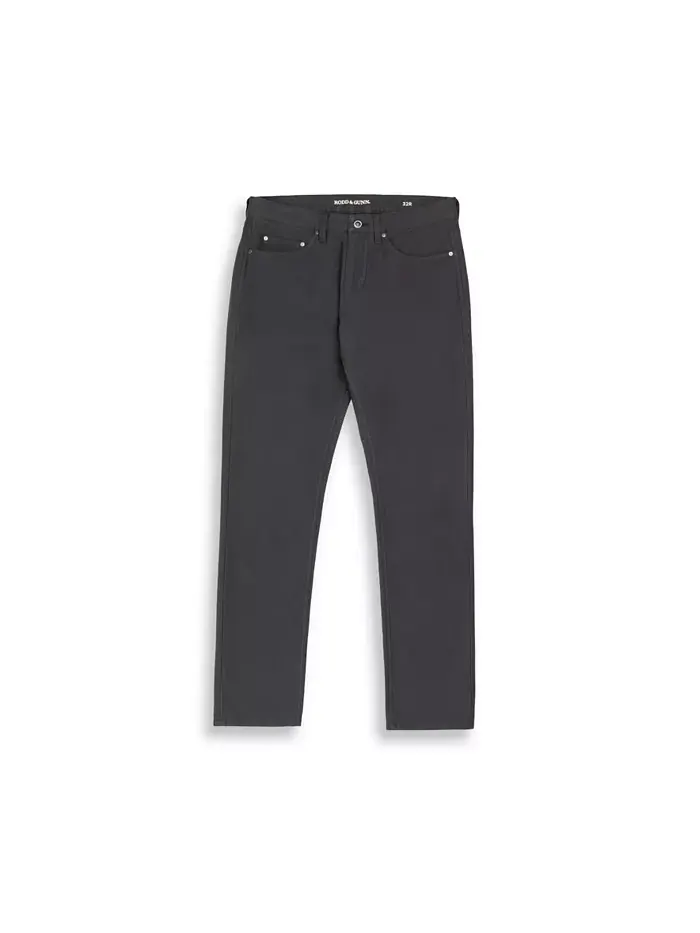Мужские брюки Motion 2 Straight Fit Rodd & Gunn — изображение 5 из 5, черный