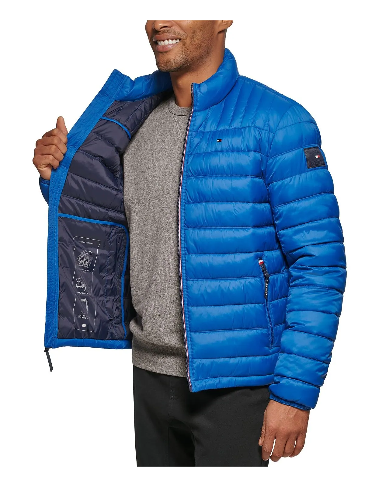 Куртка Tommy Hilfiger Packable Quilted Puffer — изображение 7 из 12