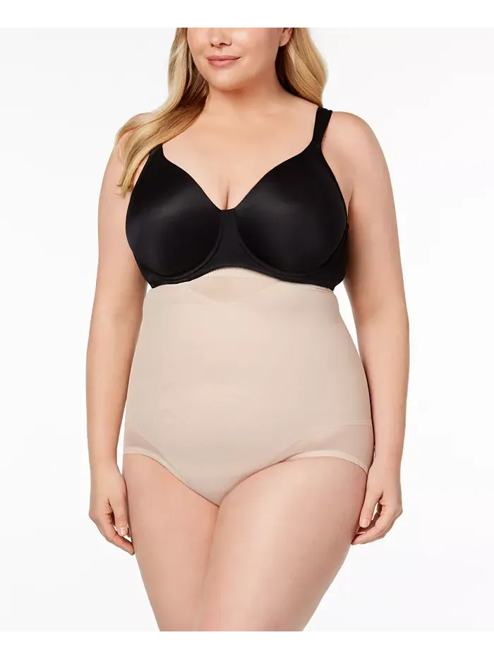 Женские утягивающие трусы с высокой талией Extra Firm Tummy-Control Sheer Trim 2785 Miraclesuit — изображение 1 из 4