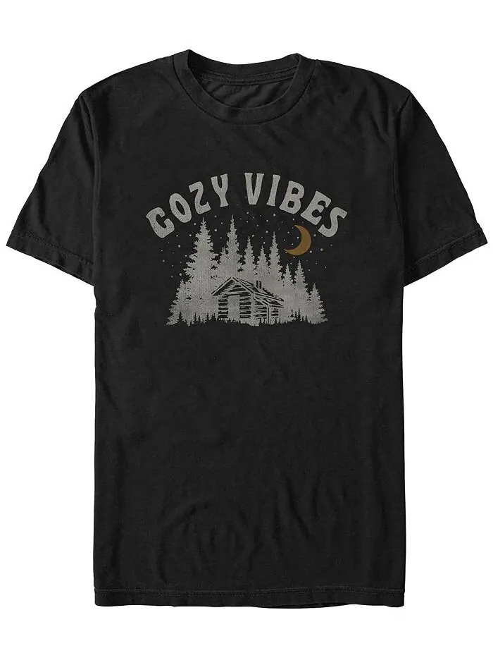 Мужская футболка Cosy Vibes с короткими рукавами Fifth Sun — изображение 1 из 2, черный
