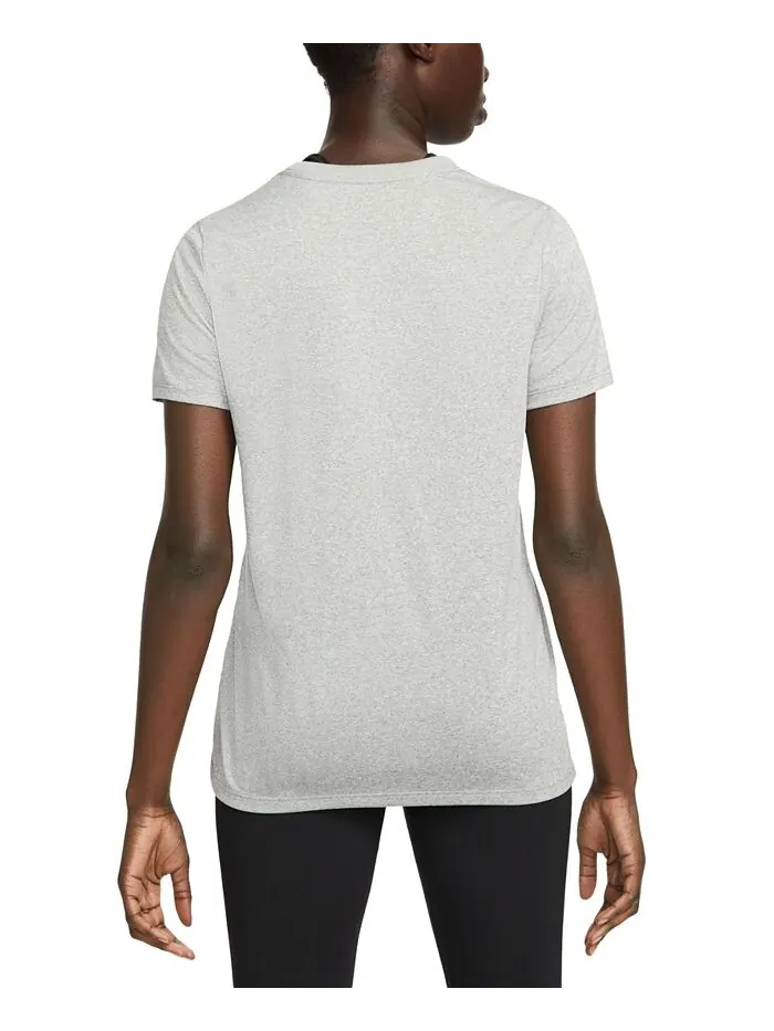 Женская футболка Dri-FIT Nike — изображение 2 из 4, серый