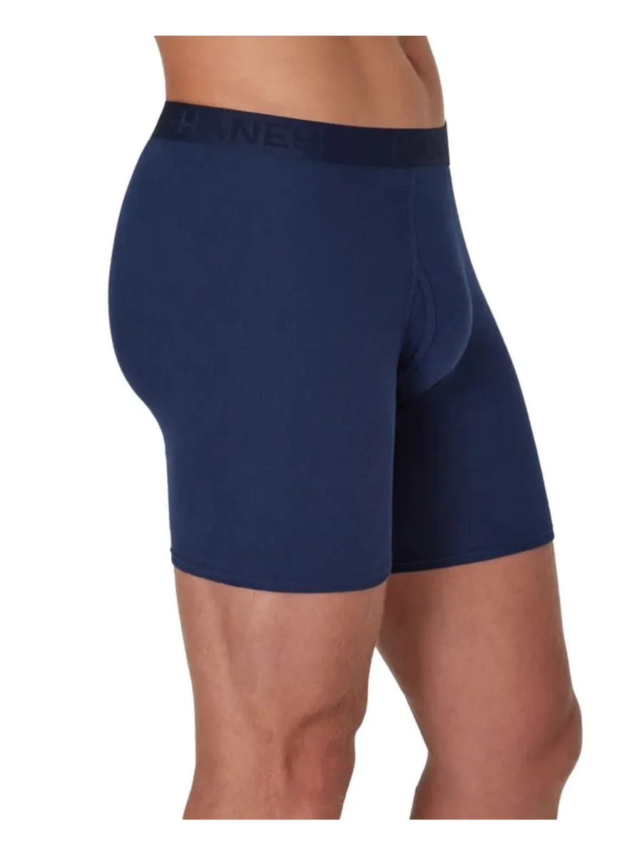 Мужские боксеры Ultimate Stretch-Fit, комплект из 5 штук Hanes — изображение 3 из 7, серый