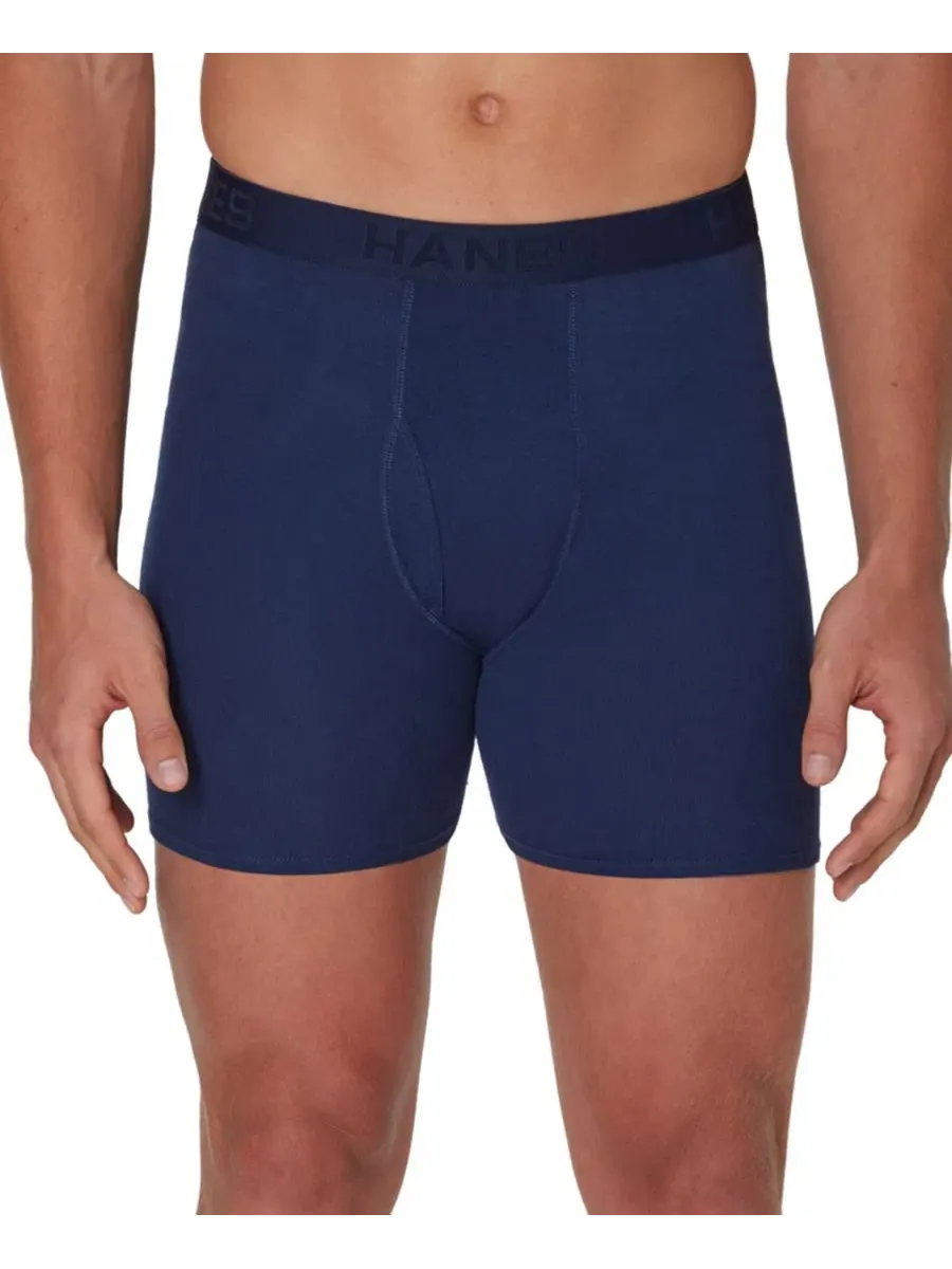 Мужские боксеры Ultimate Stretch-Fit, комплект из 5 штук Hanes — изображение 4 из 7, серый