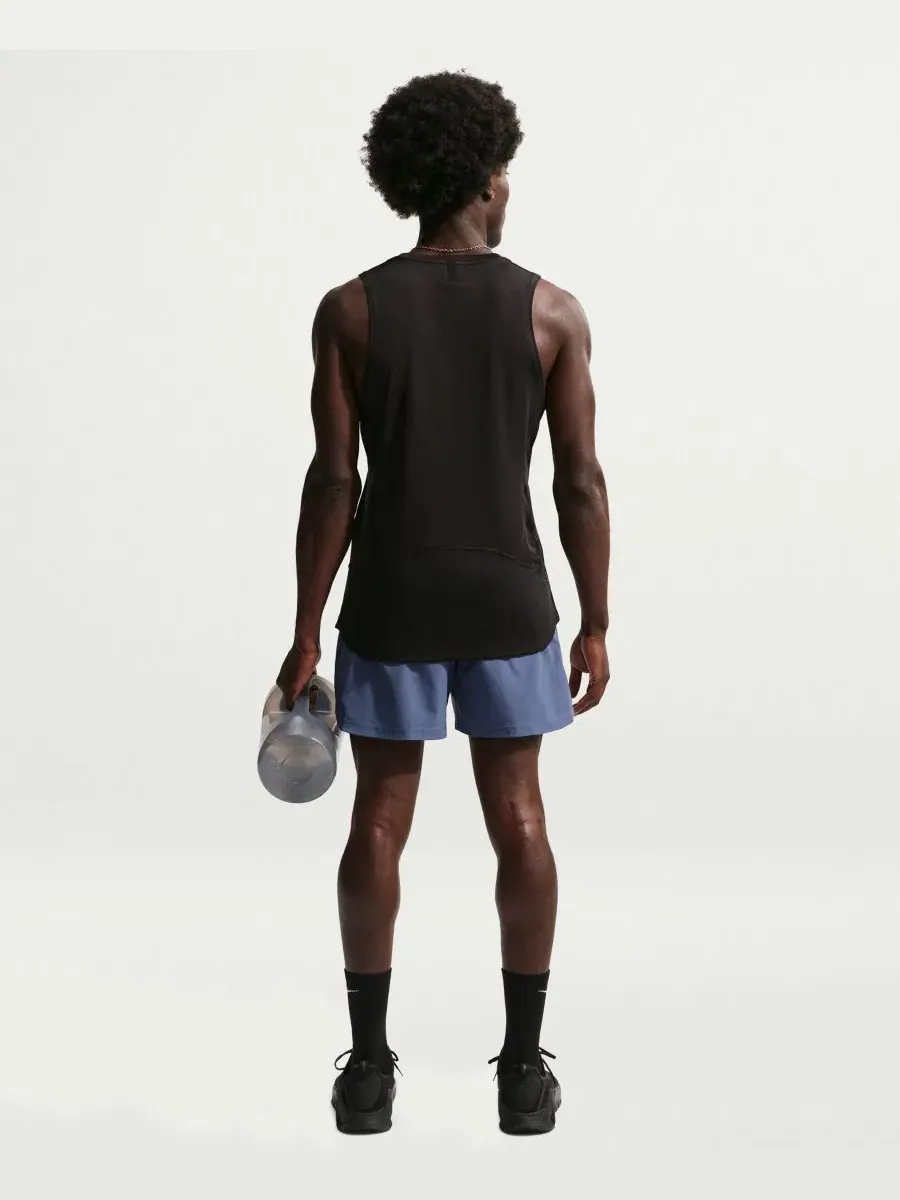 Тренировочная майка Pro Men's Dri-FIT Nike — изображение 5 из 5, черный/белый