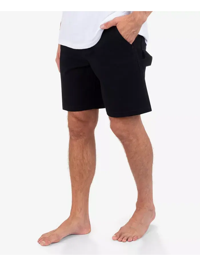 Мужские шорты Industry 20 Walkshorts Hurley — изображение 3 из 7, черный