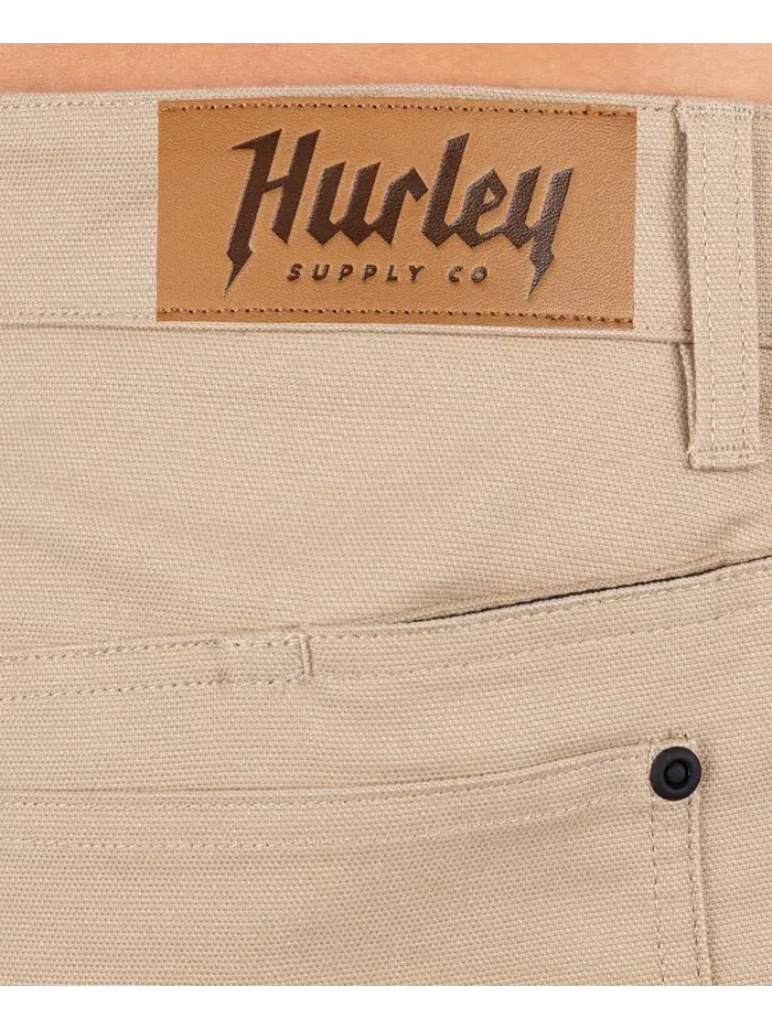 Мужские шорты Industry 20 Walkshorts Hurley — изображение 4 из 6, хаки