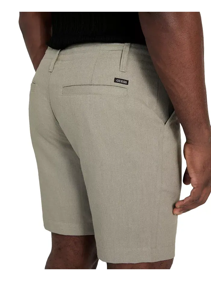 Мужские шорты Fletcher Relaxed-Fit Textured длиной 8 дюймов GUESS — изображение 4 из 5, мульти