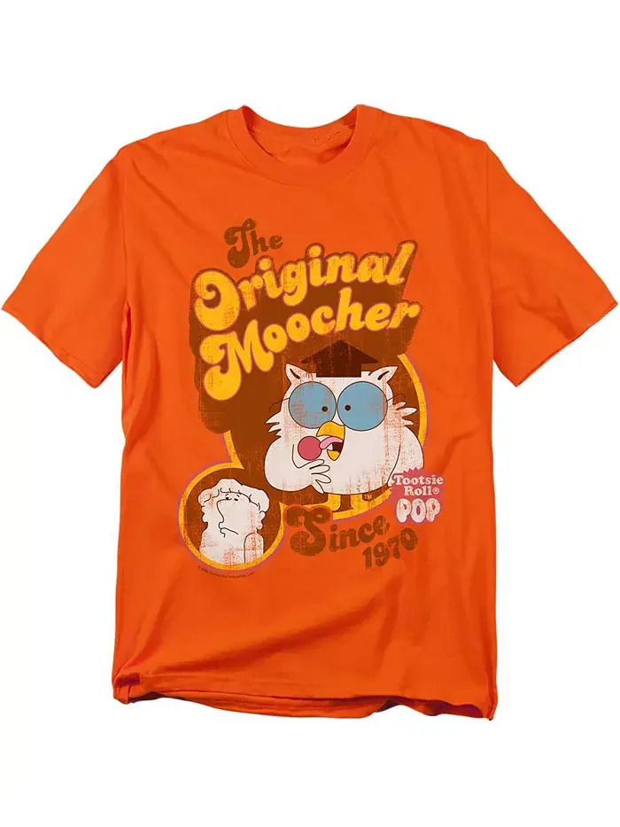 Большая и высокая футболка Original Moocher Tootsie Roll — изображение 1 из 3, оранжевый