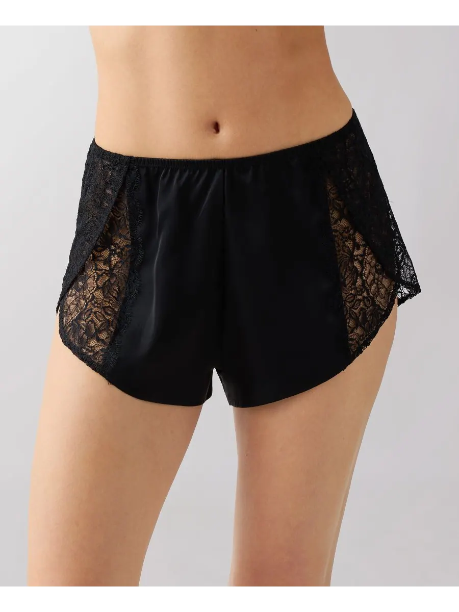 Женские кружевные шорты It's On Lace Shorty 938296 btempt'd — изображение 1 из 4, ночь
