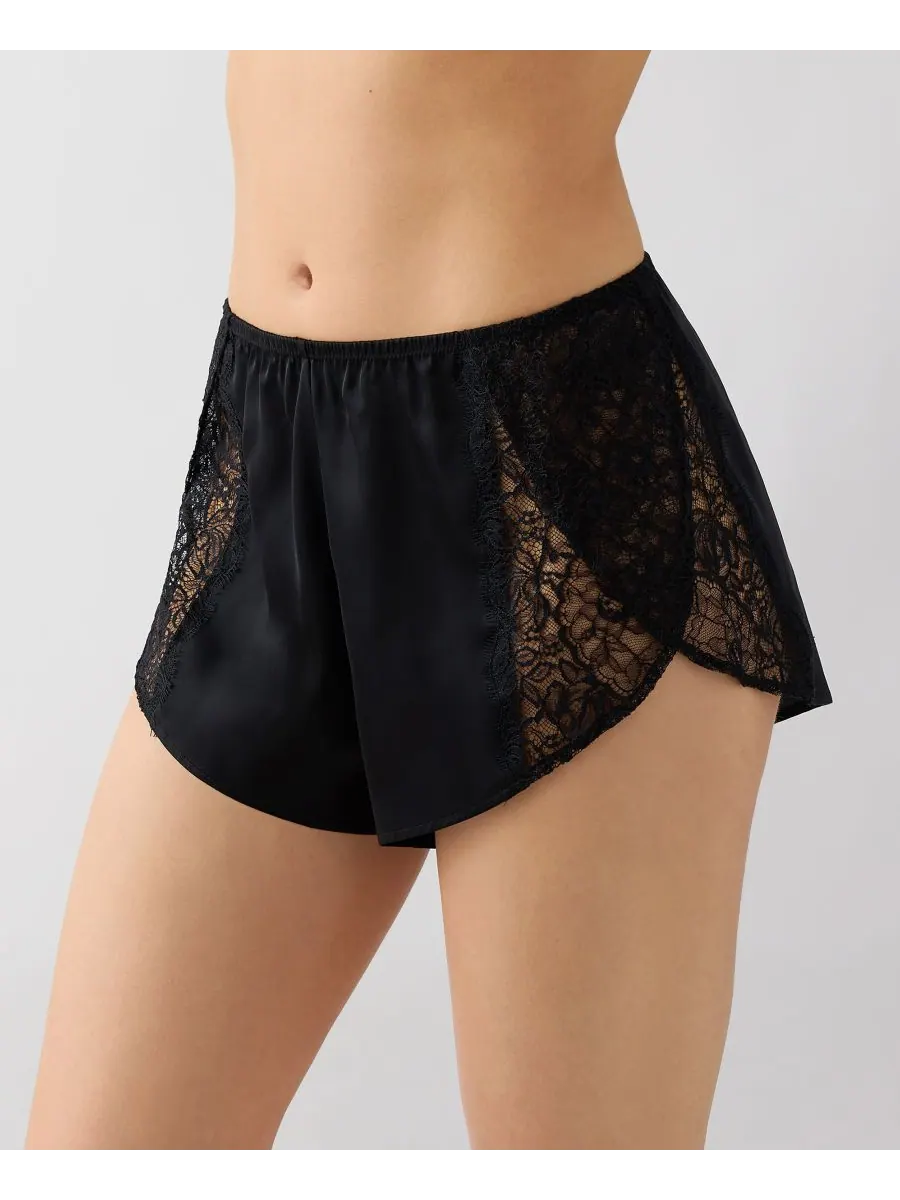 Женские кружевные шорты It's On Lace Shorty 938296 btempt'd — изображение 4 из 4, ночь