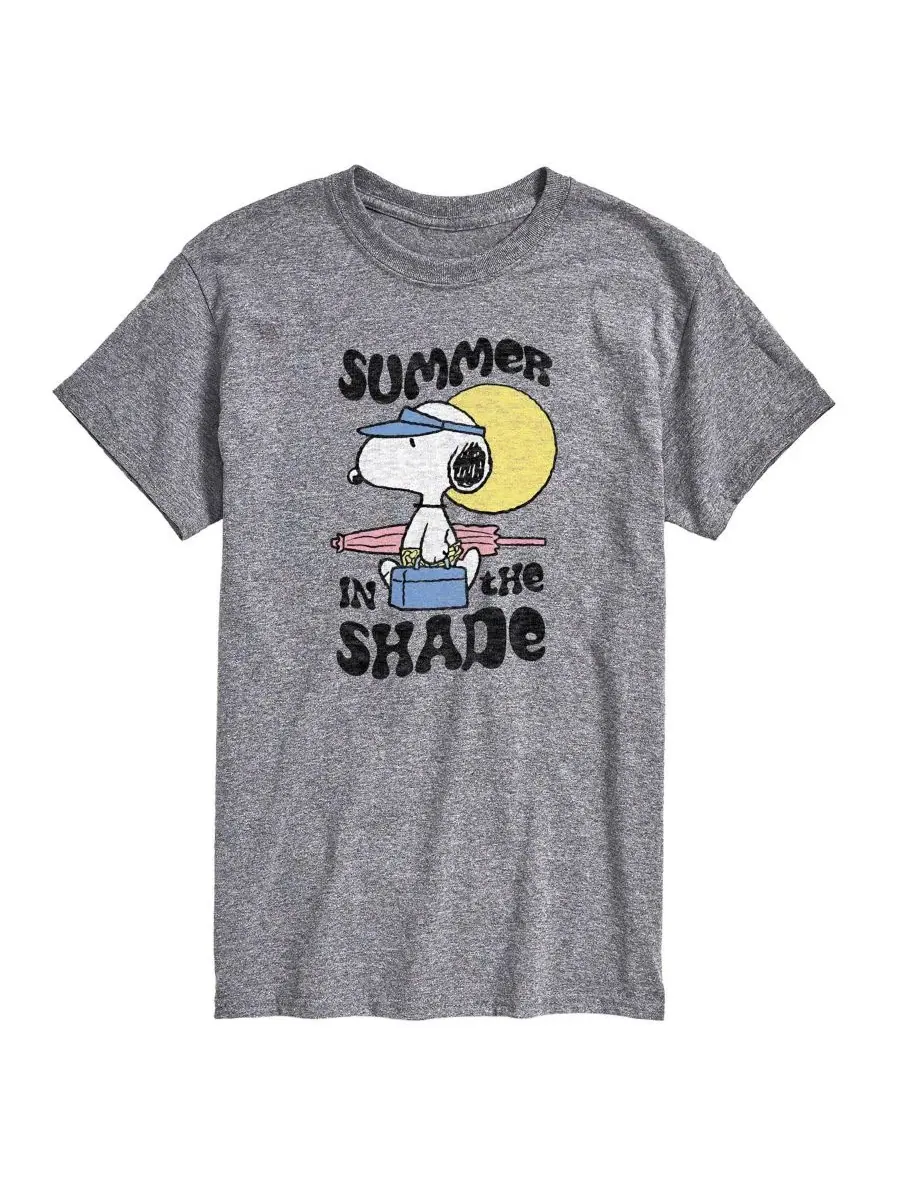 Футболка с принтом Peanuts Summer In The Shade AIRWAVES — изображение 1 из 3, приглушенный