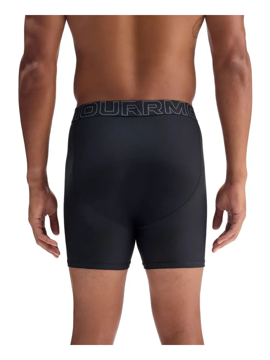 Under Armour Мужские боксеры Boxerjock Performance, комплект из 2 штук — изображение 2 из 4, черный
