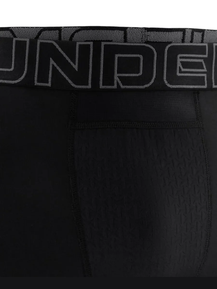 Under Armour Мужские боксеры Boxerjock Performance, комплект из 2 штук — изображение 3 из 4, черный