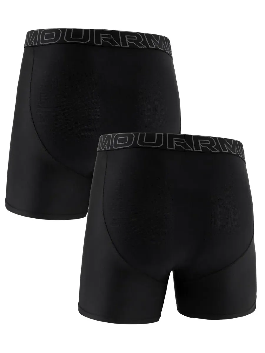 Under Armour Мужские боксеры Boxerjock Performance, комплект из 2 штук — изображение 4 из 4, черный
