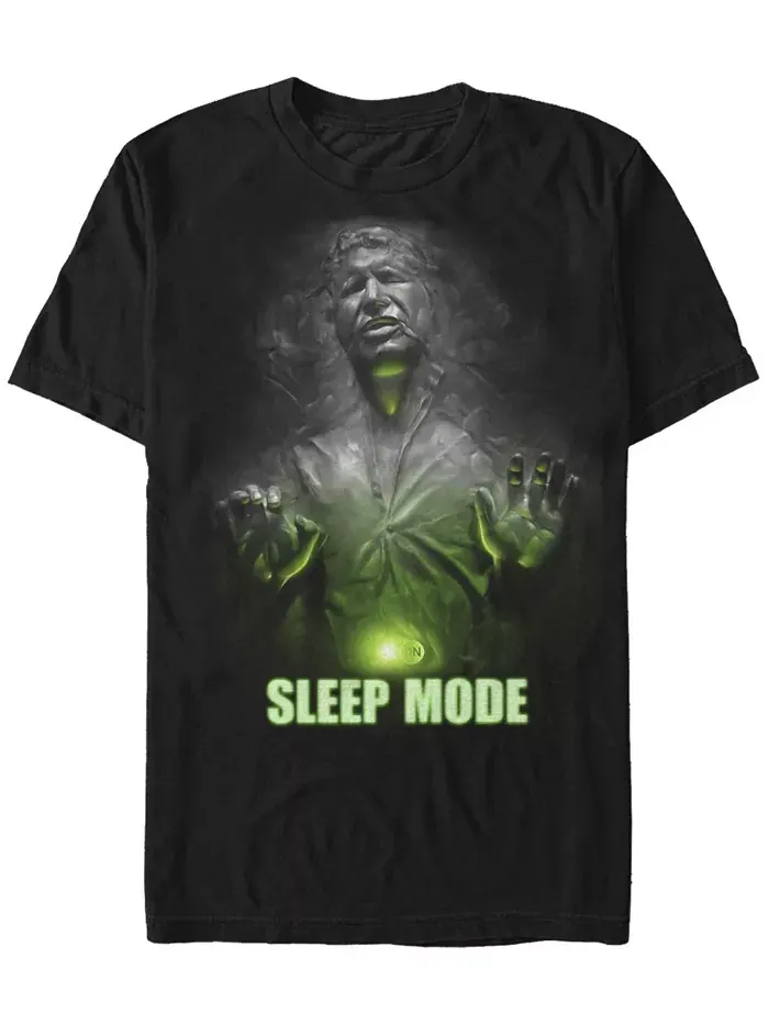 Мужская футболка с коротким рукавом Sleep Mode Fifth Sun — изображение 1 из 1, черный
