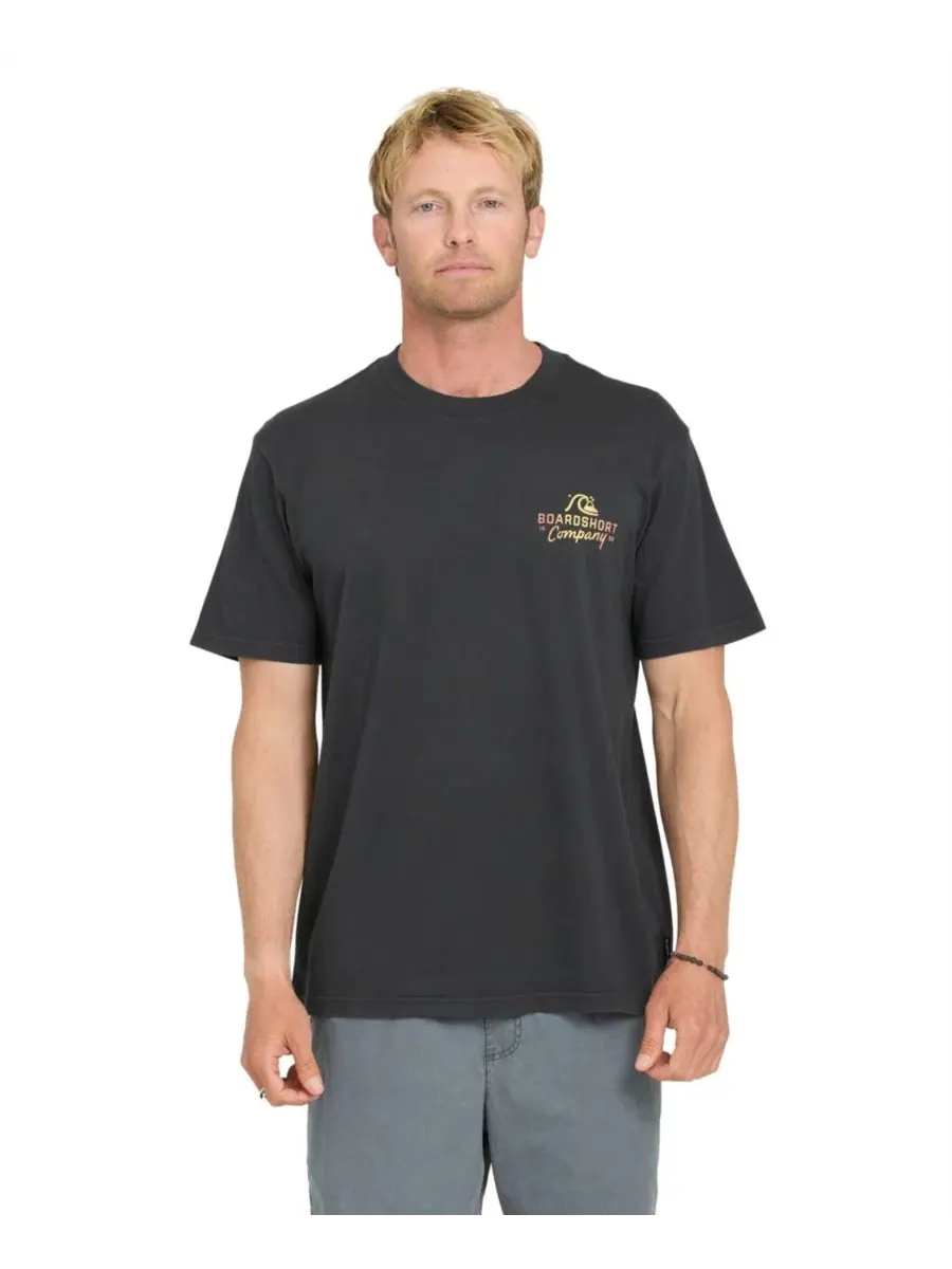 Мужские футболки с коротким рукавом от Factory Label Quiksilver — изображение 1 из 8, фантомный