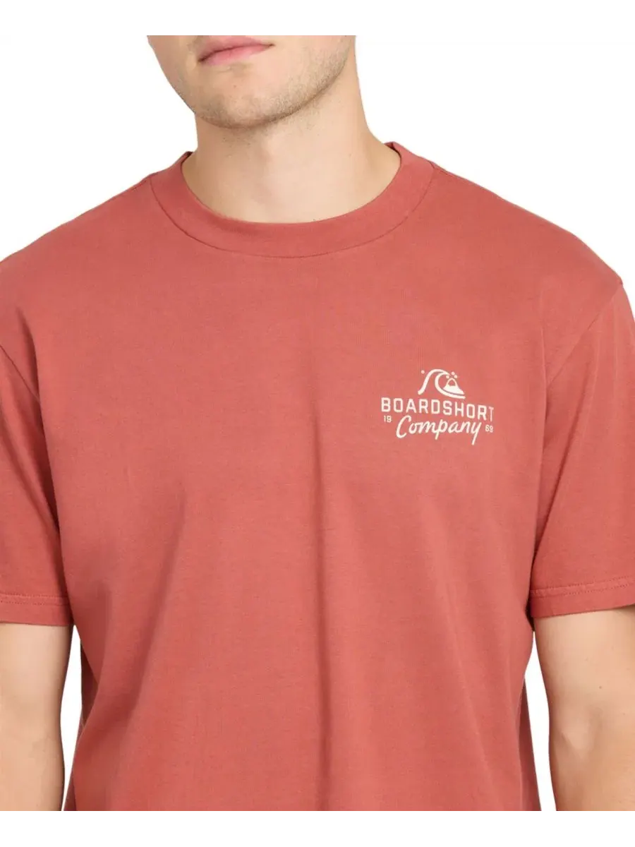 Мужские футболки с коротким рукавом от Factory Label Quiksilver — изображение 8 из 8, фантомный