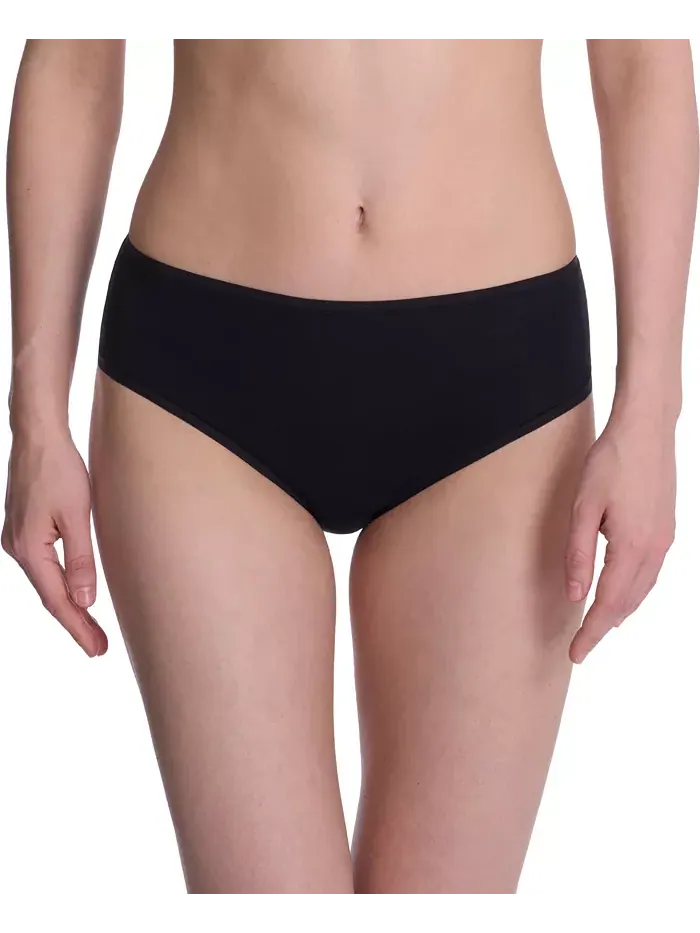 Женское нижнее белье Bliss Bare Cotton Hipster 774346 Natori — изображение 1 из 3, черный