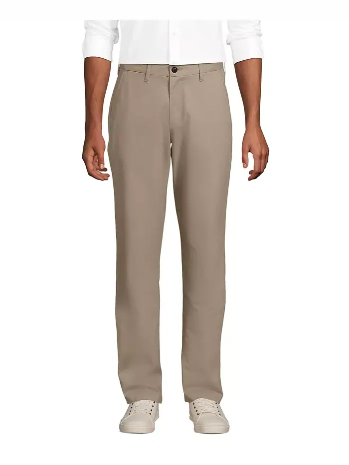 Мужские дорожные брюки-чинос Comfort Waist Athletic Fit Lands' End — 1