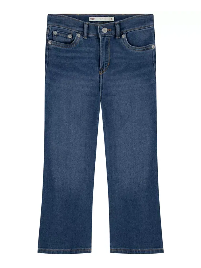Джинсы Girls 2T-6X 726 с высокой посадкой и расклешенным силуэтом Levi'S — изображение 1 из 5, синий