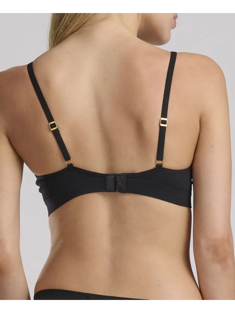 Женский бюстгальтер с подкладкой Lauren Ralph Lauren — изображение 4 из 4, черный