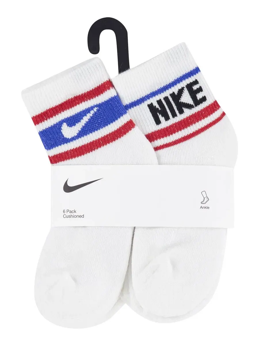 Комплект носков с принтом Varsity, 6 пар Nike — изображение 3 из 3, гейм роял