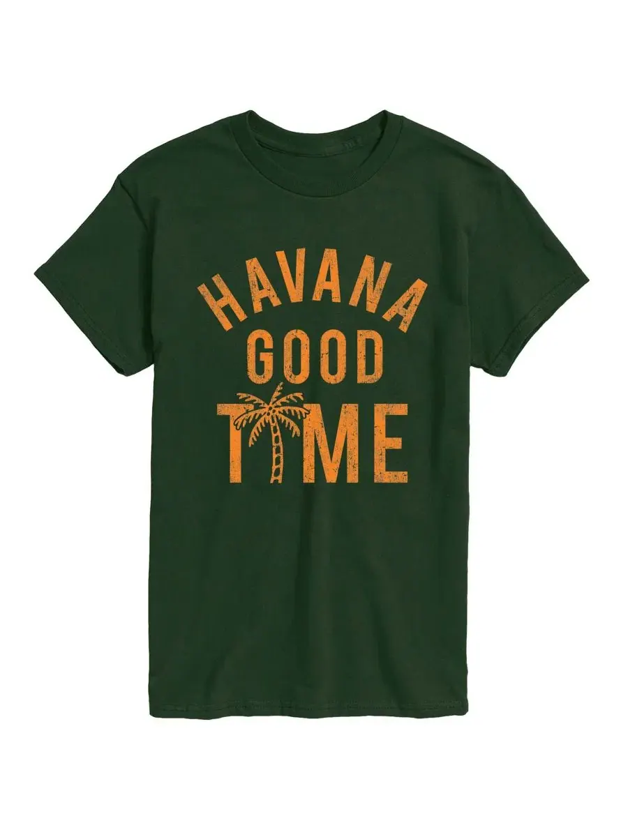 Футболка с графическим принтом Instant Message Havana Good Time AIRWAVES — изображение 1 из 3, зеленый
