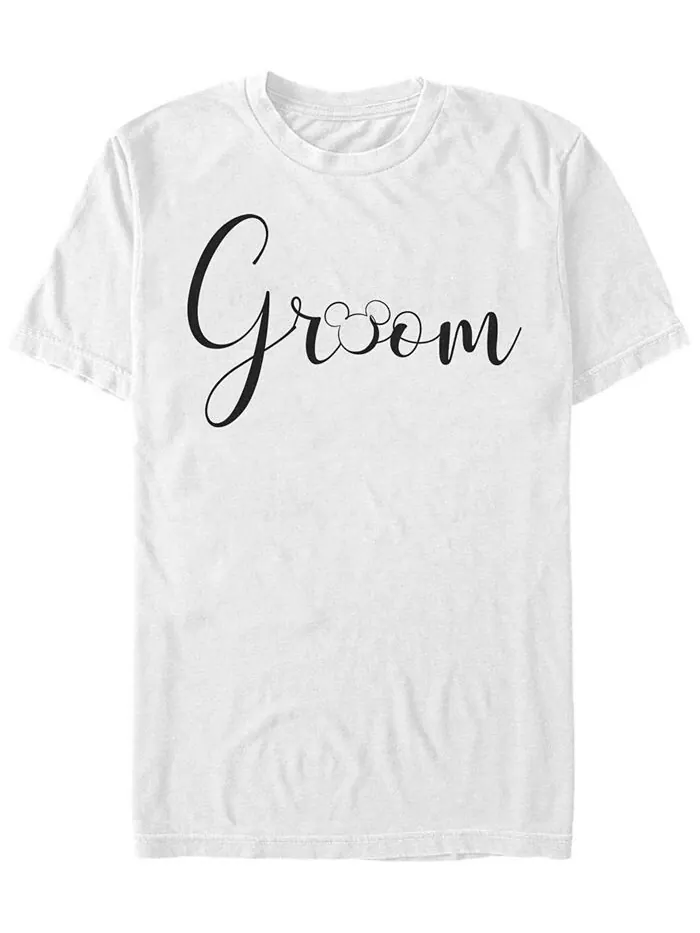Мужская футболка с коротким рукавом Disney Groom Fifth Sun — изображение 1 из 1, белый