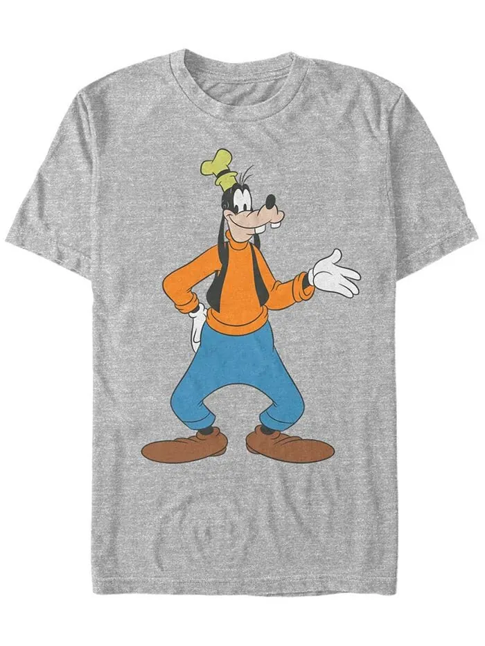 Мужская традиционная футболка с коротким рукавом Goofy Fifth Sun — изображение 1 из 1, серый