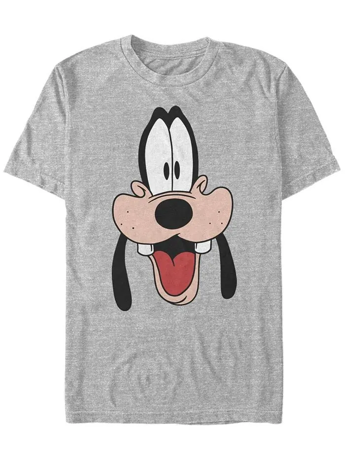 Мужская футболка с коротким рукавом Goofy Dad Big Face Fifth Sun — изображение 1 из 1, серый