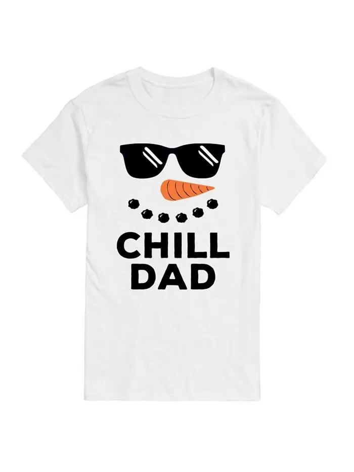 Мужская футболка с коротким рукавом Chill Dad AIRWAVES — изображение 1 из 2, белый