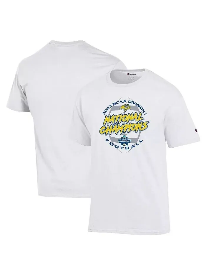Мужская белая футболка South Dakota State Jackrabbits 2023 FCS Football National Champions в — изображение 1 из 3, белый