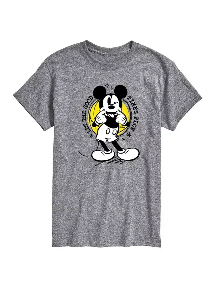 Мужская футболка с коротким рукавом Disney Mickey Mouse AIRWAVES — изображение 1 из 3, серый