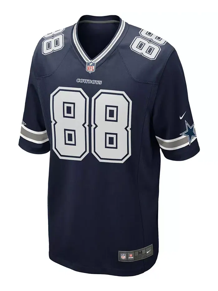 Мужская альтернативная игровая футболка Dallas Cowboys CeeDee Lamb Nike — изображение 2 из 3, темно-синий